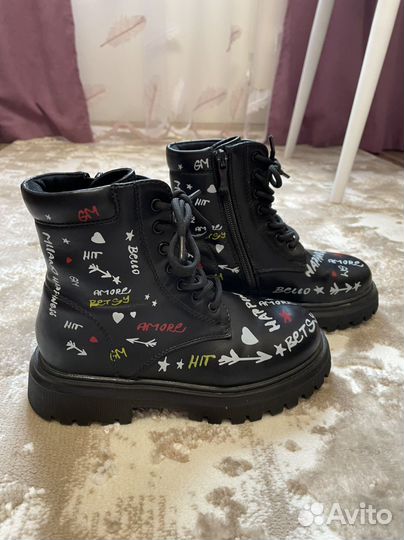 Ботинки осень