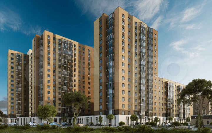 1-к. квартира, 39,2 м², 2/16 эт.