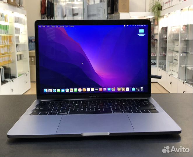 Б/у MacBook Pro 13 (2018 I7 16/512Gb) touchbar