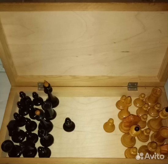 Шахматы деревянные большие