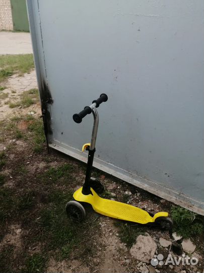 Велосипед и самокат для мальчика