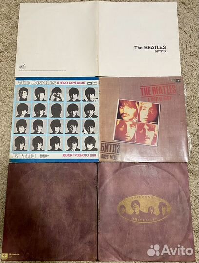 LP пластинки the Beatles Битлз Хорошее состояние