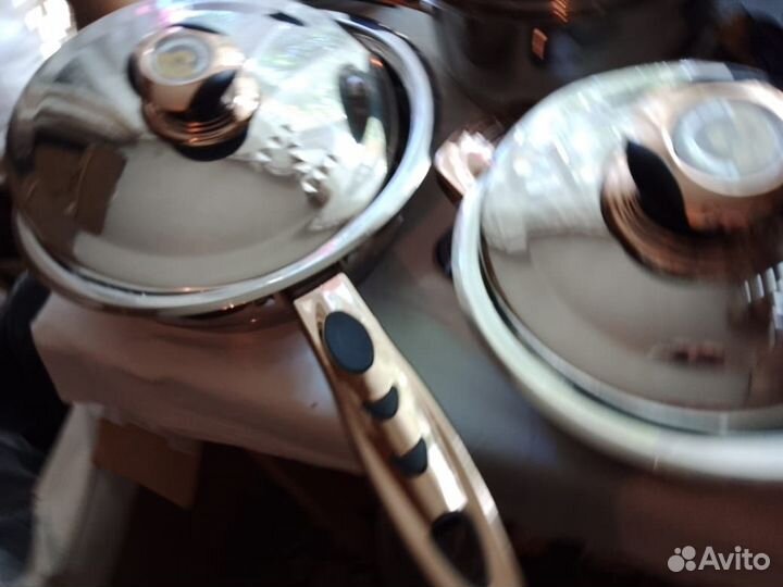 Набор кастрюль из нержавеющей стали Hoffburg