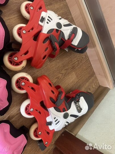 Роликовые коньки 30-34
