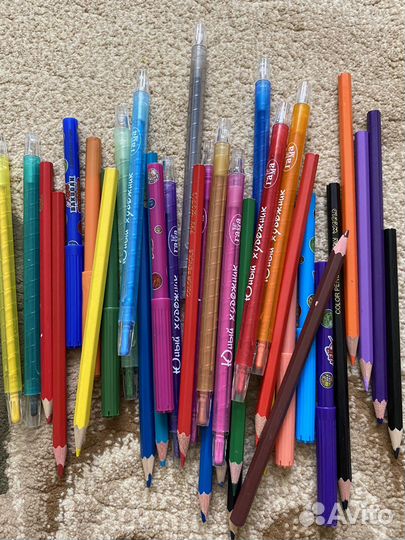 Карандаши цветные пакетом