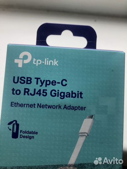 Переходник Type-c на RJ45 (сетевой кабель)