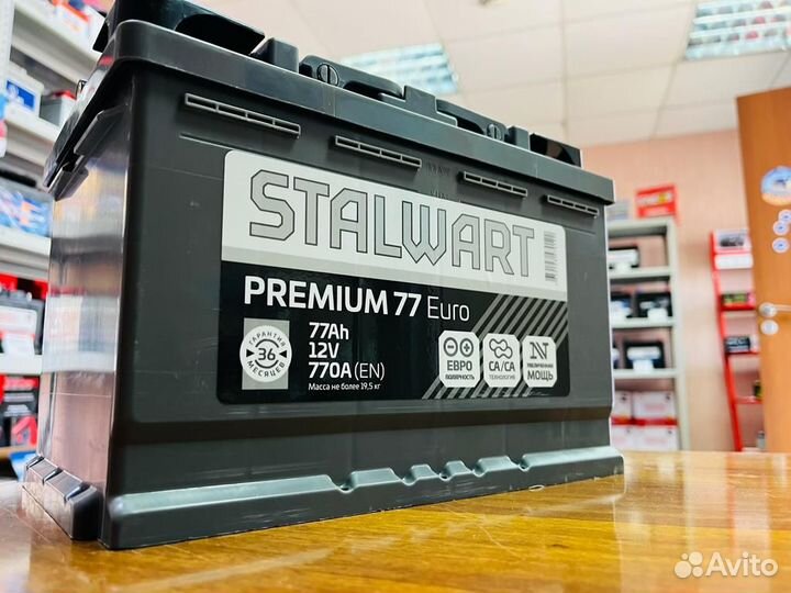 Аккумулятор 77 Ач на Ниссан Теана Кашкай Альмера