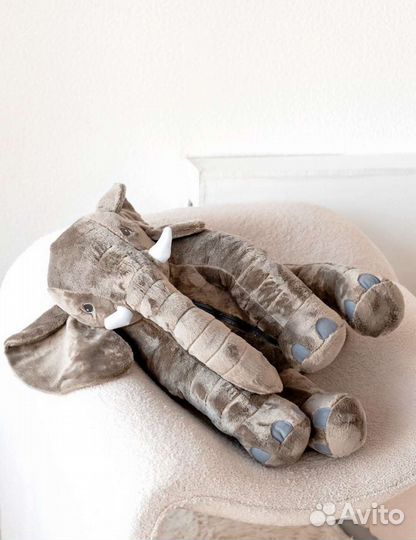 Мягкая игрушка Слон с пледом