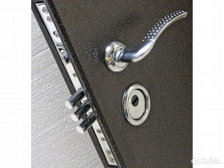 Дверь входная двухстворчатая