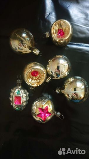 Шары елочные СССР