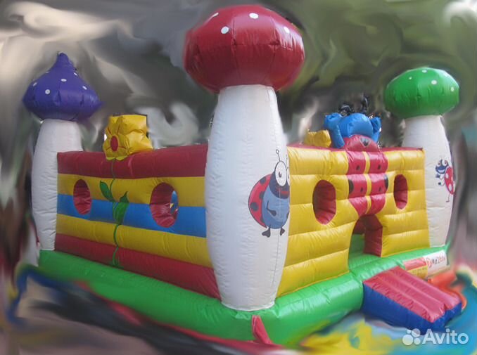 Новый надувной батут 5.8x4.9x3 м