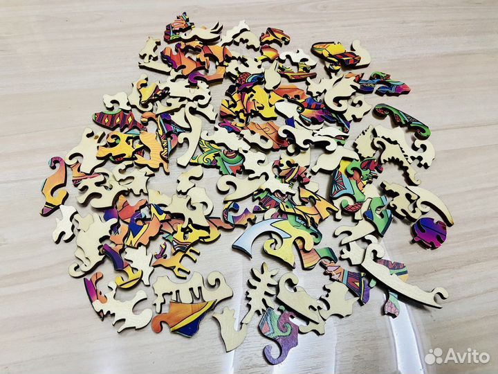 Деревянный пазл «Лисичка»