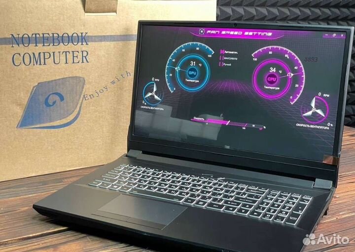 Мощный игровой ноутбук i5 10400/RTX 3070