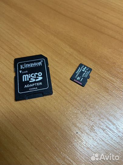 Карта памяти Kingston MicroSD 64gb
