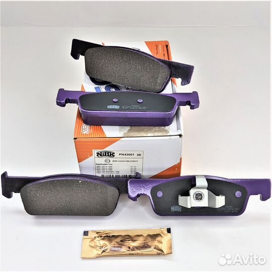 Колодки передние Logan NEW