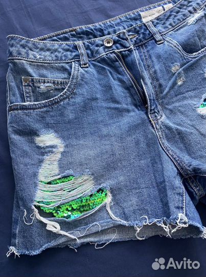 Шорты джинсовые