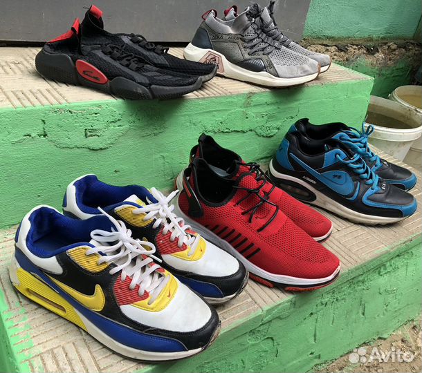 Кроссовки мужские 39, 41 размер бу