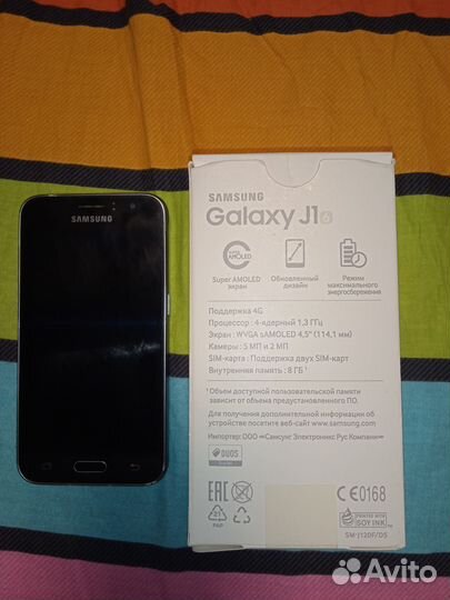 Samsung Galaxy J1 Mini Prime (2016) SM-J106F/DS, 8 ГБ