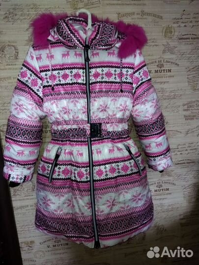 Куртка зимняя на рост 164