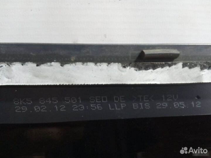 Стекло заднее Audi A4 B8 2011—2015