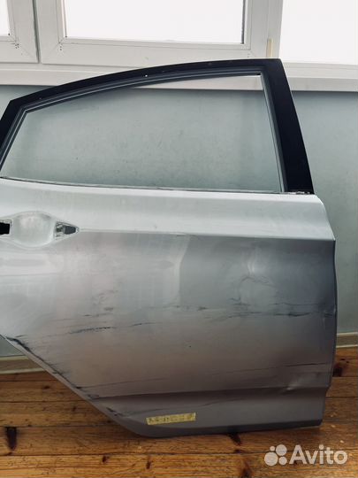 Дверь задняя правая hyundai solaris