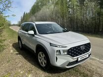 Hyundai Santa Fe 2.5 AT, 2021, 84 000 км, с пробегом, цена 3 500 000 руб.