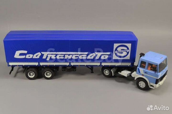 Маз-5432 с полуприцепом маз-93971 Совтрансавто