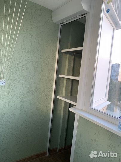 Шкаф с рольставнями на балкон на заказ с доставкой