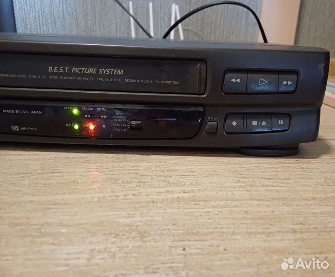 Видеомагнитофон JVC HR-P125E
