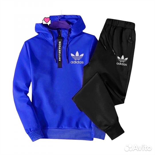 Спортивный костюм с начесом мужской