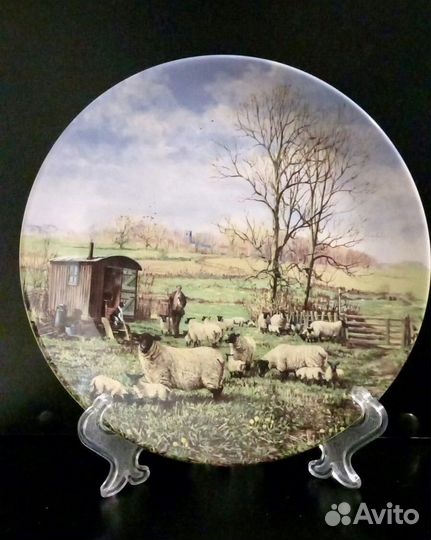 Тарелка Декоративная Веджвуд Англия Фарфор