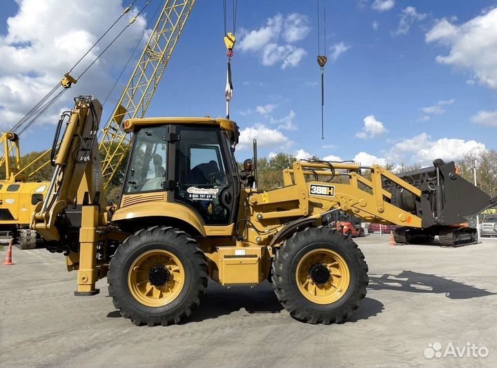 Экскаватор-погрузчик Shanmon 388H, 2024