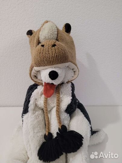 Шапка шерстяная лошадь размер: 58