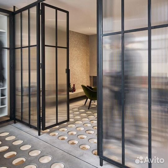 Стеклянные перегородки