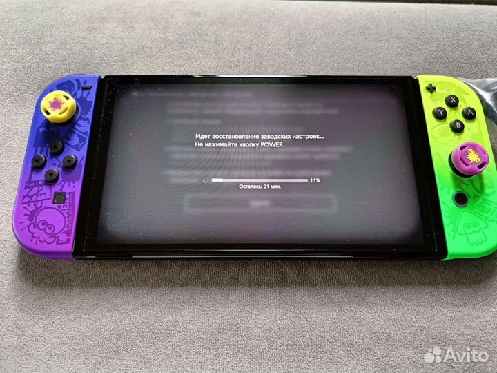 Игровая приставка Nintendo switch oled Splatoon 3