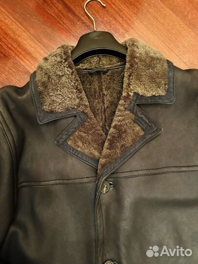 Дубленка натуральная мужская 50 размер