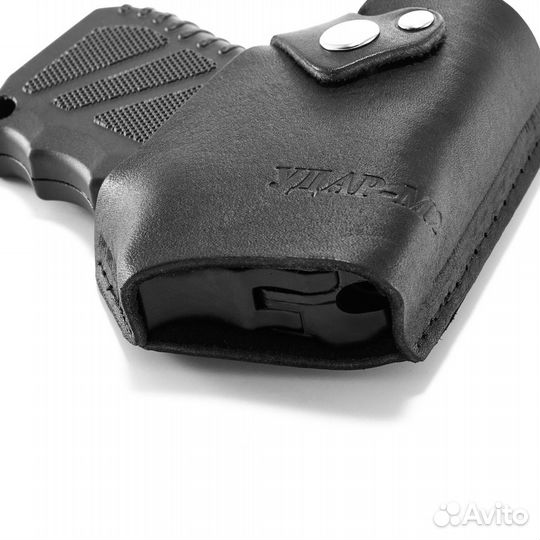 Кобура поясная Удар М2, лямки, кожа Наполи