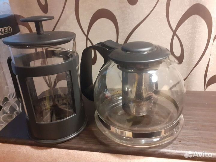 Заварочный чайники френчпресс