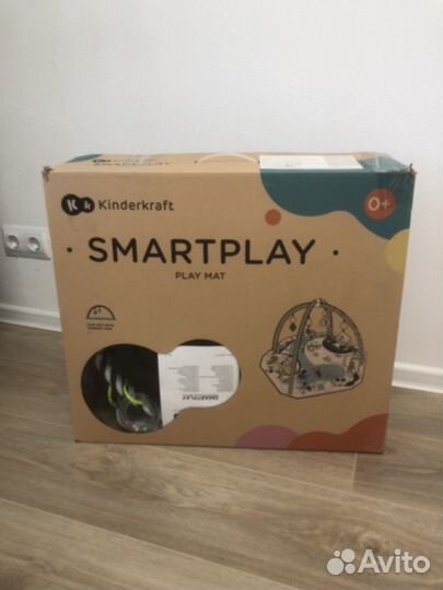 Развивающий коврик kinderkraft smartplay