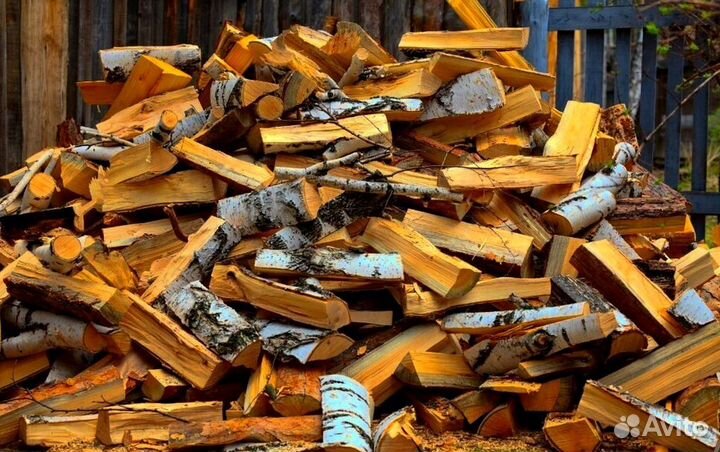 Крупноколотые дрова