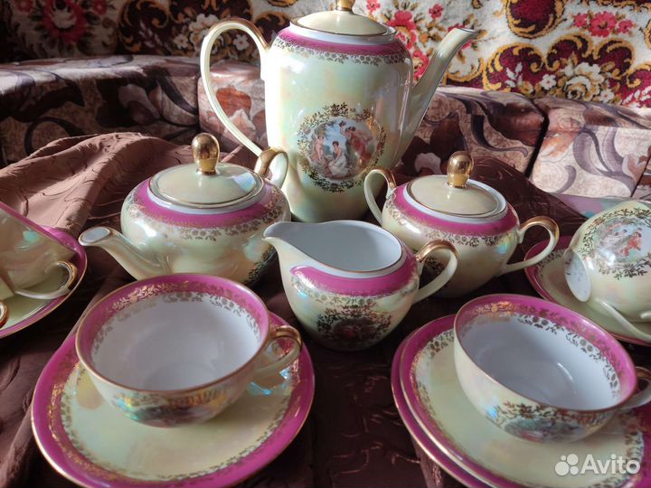 Сервиз чайный и столовый гдр новый