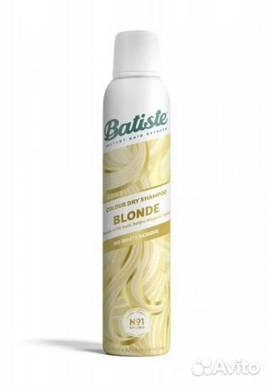 Сухой шампунь для блондинок Batiste