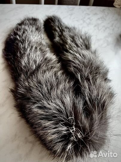 Воротник из чернобурки