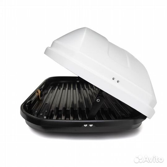 Автобокс на крышу ED Магнум 580 белый глянец