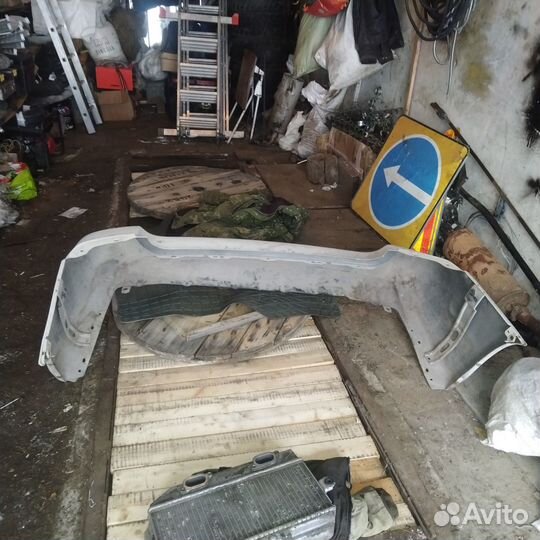 Бампер задний субару Форестер sg5