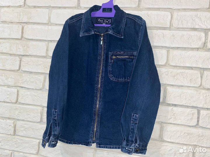 Джинсовая рубашка на молнии Gee Jay для мальчика