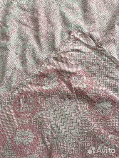 Плед розовый 180х130