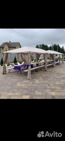 Аренда шатер, :Мебель,Шатер, Столы,Лавки, Зонт