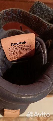 Сникерсы Reebok кожа натуральная 38, 24см