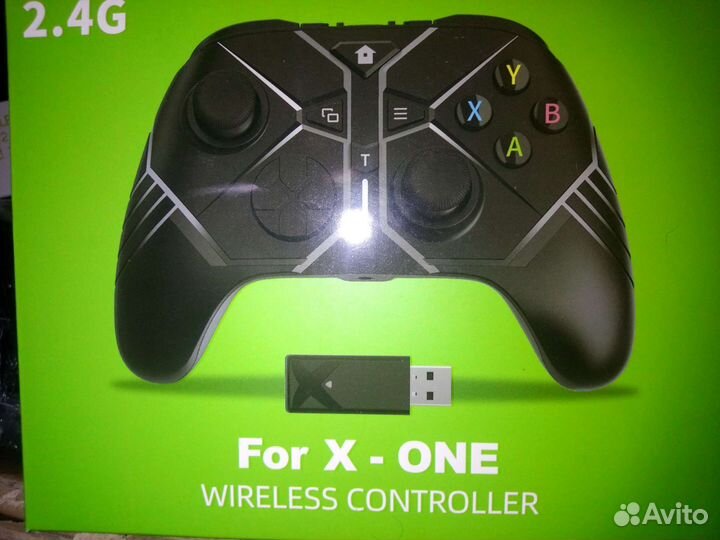 Xbox one series X one x джойстики с ресивером пк